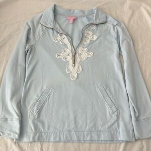 Light blue Lily Pulitzer zip up